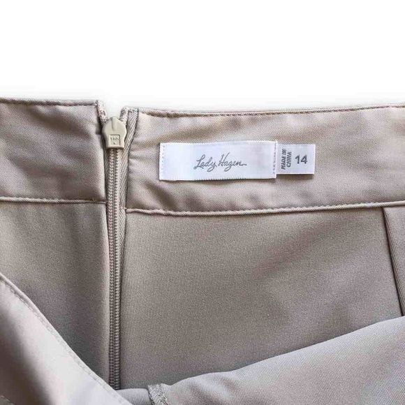 Lady Hagen Skirts Lady Hagen 4 Light Khaki Golf Skirt Skort Pickle